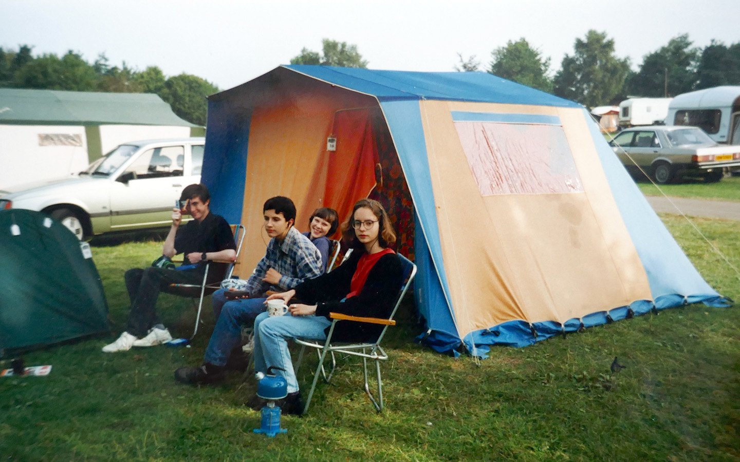 Camping in the 1990s