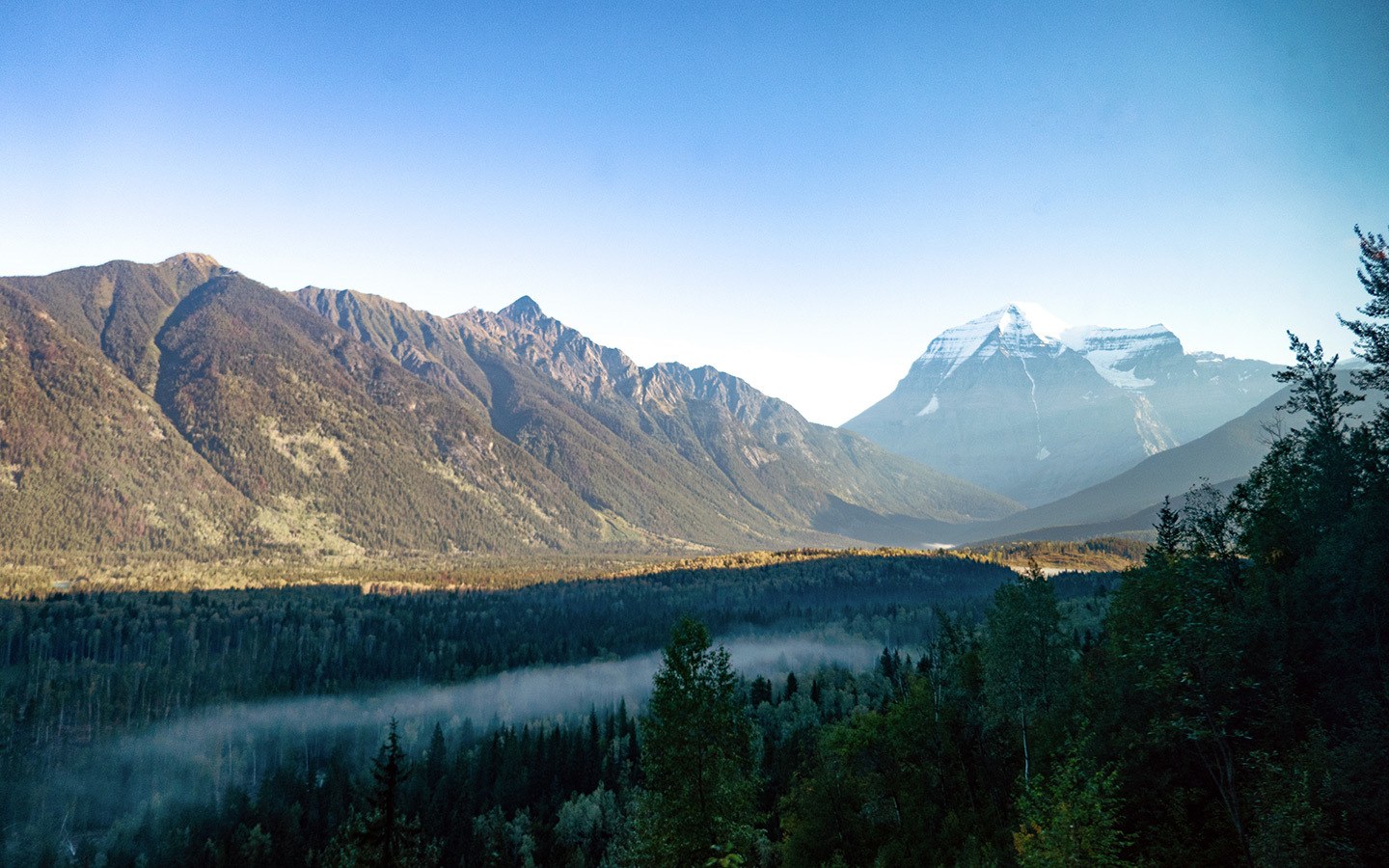 Views from The Canadian train from Vancouver to Jasper