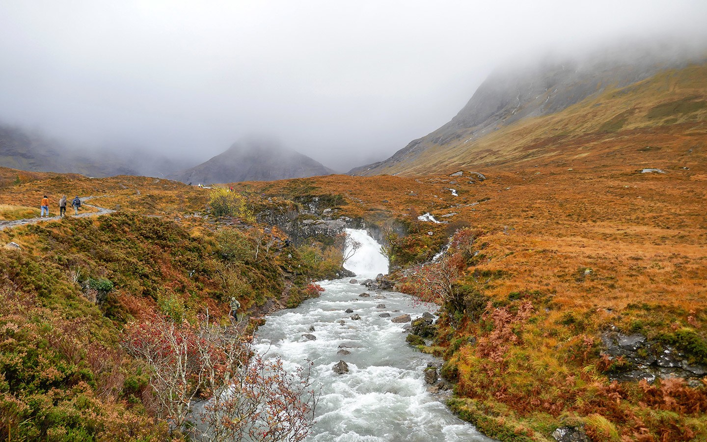The Fairy Pools on the Isle of Skye, Scotland
