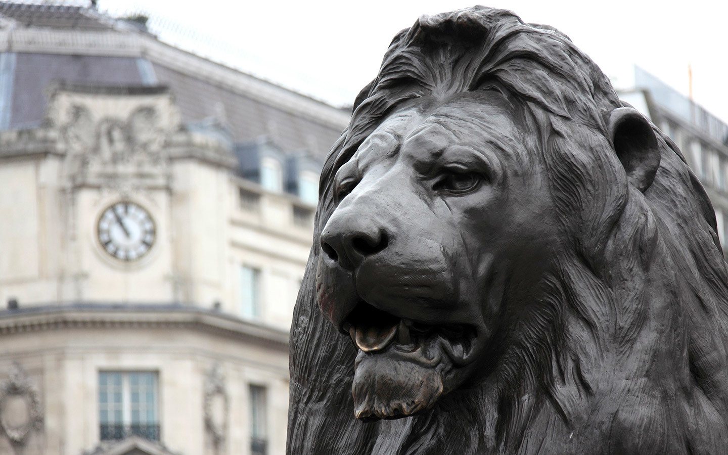 Trafalgar Square in London