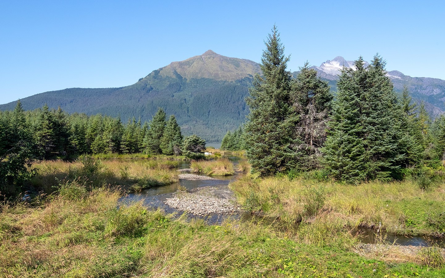Unspoilt Alaskan scenery