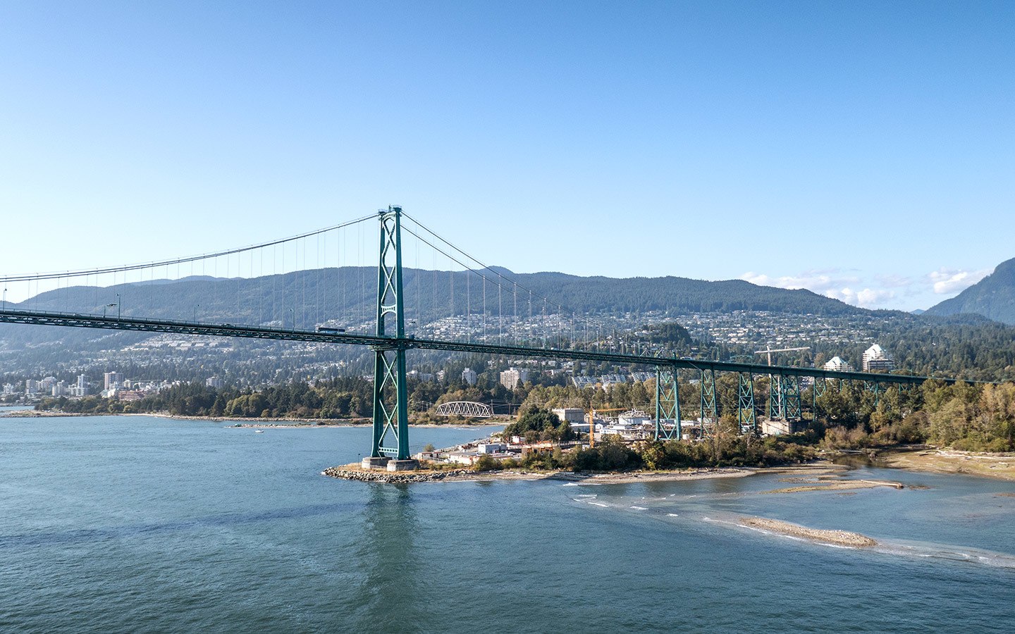 Sailing out of Vancouver