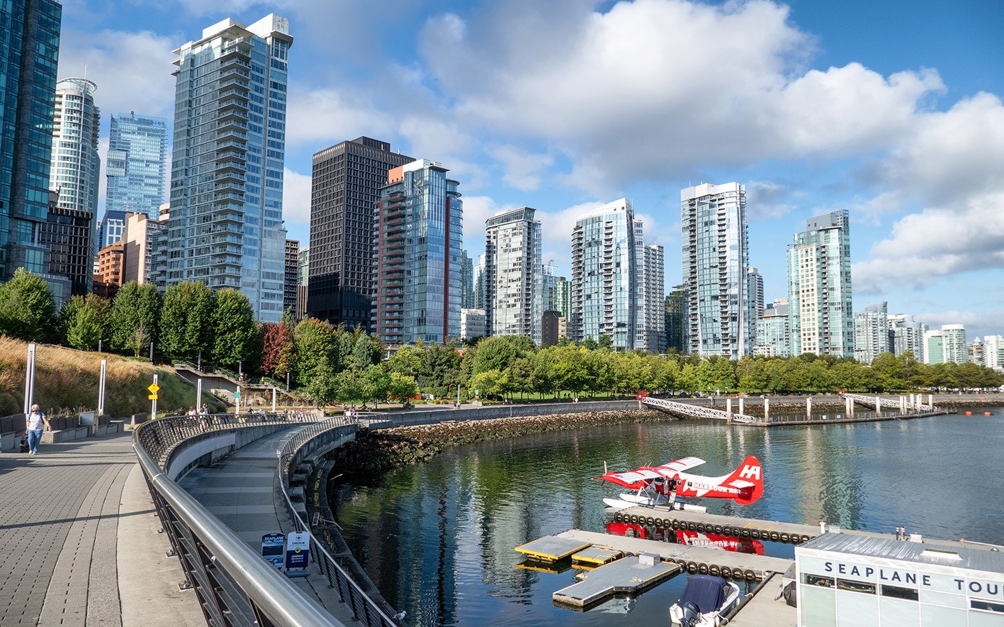 Vancouver seaplane harbour