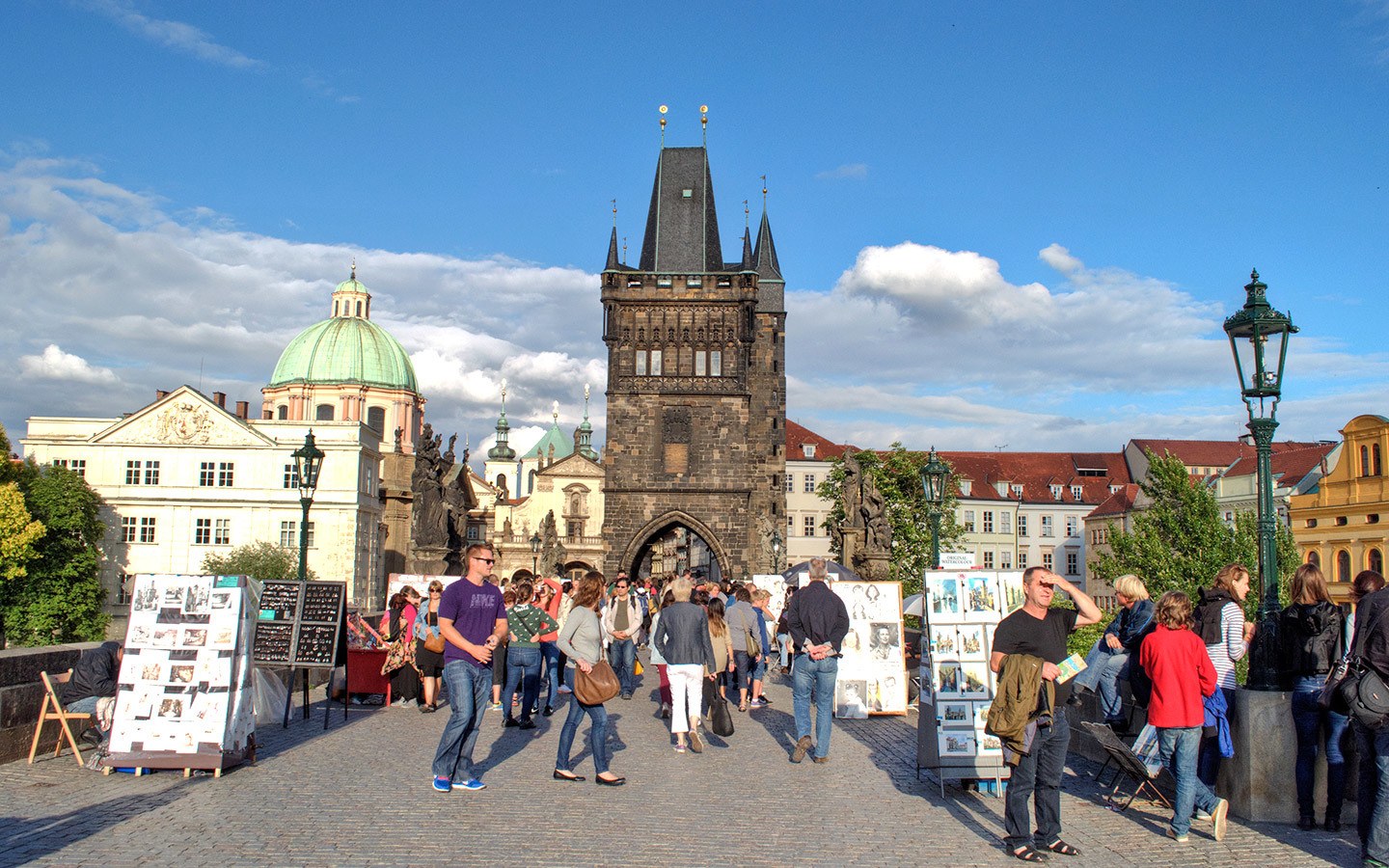 The Charles Bridge in Prague