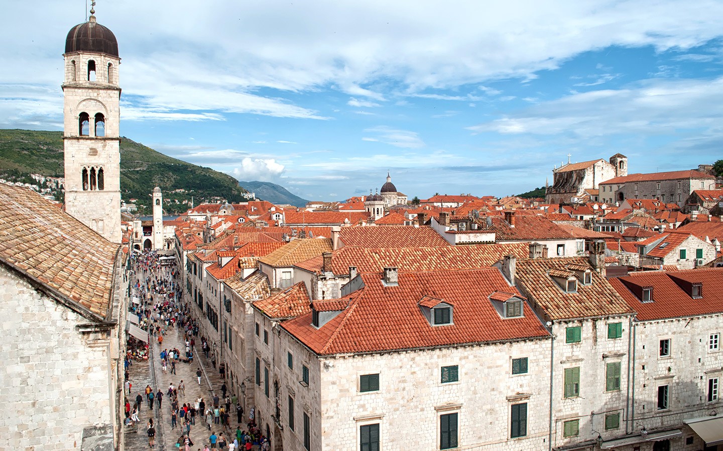 The old town of Dubrovnik
