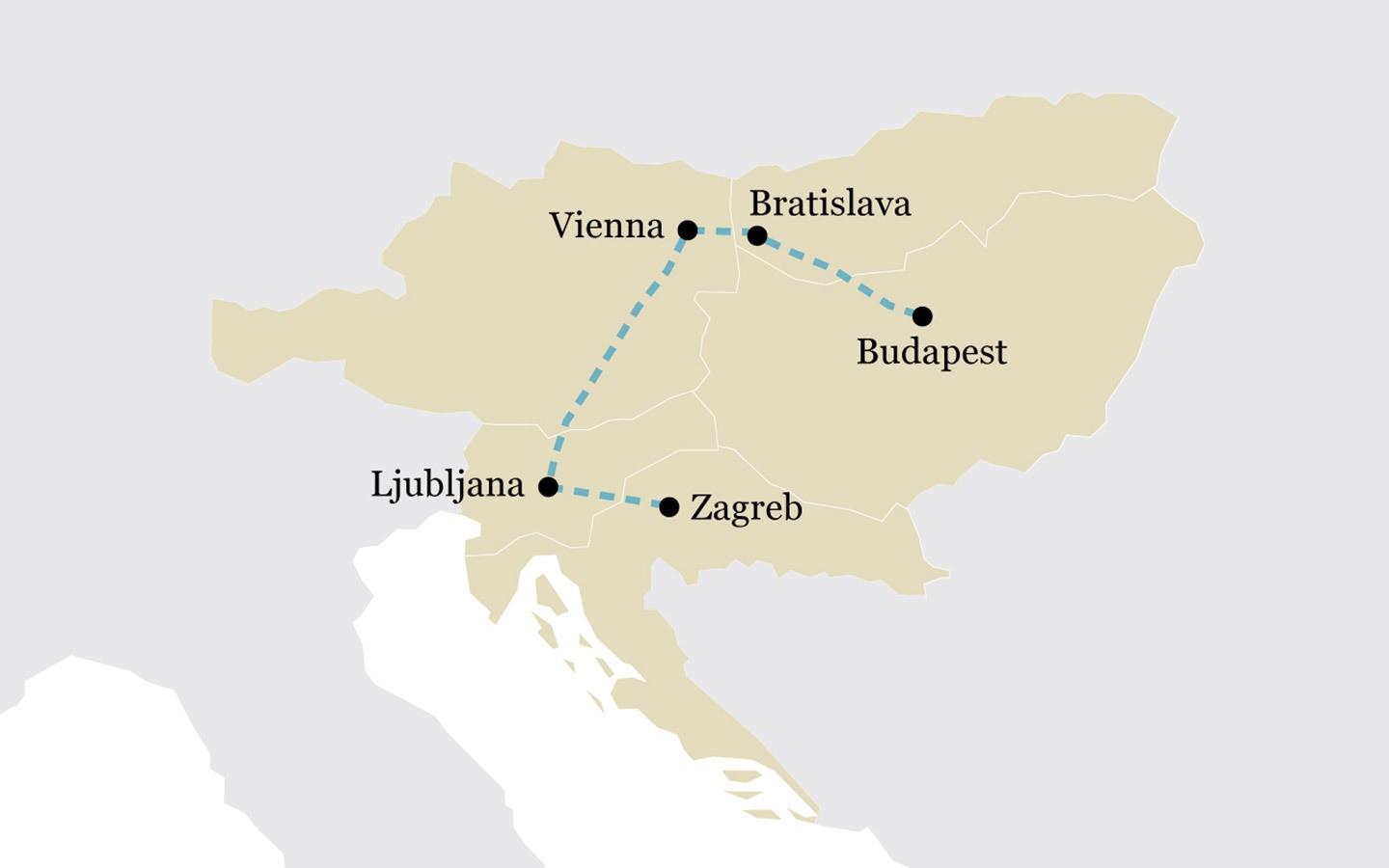 train tours of eastern europe