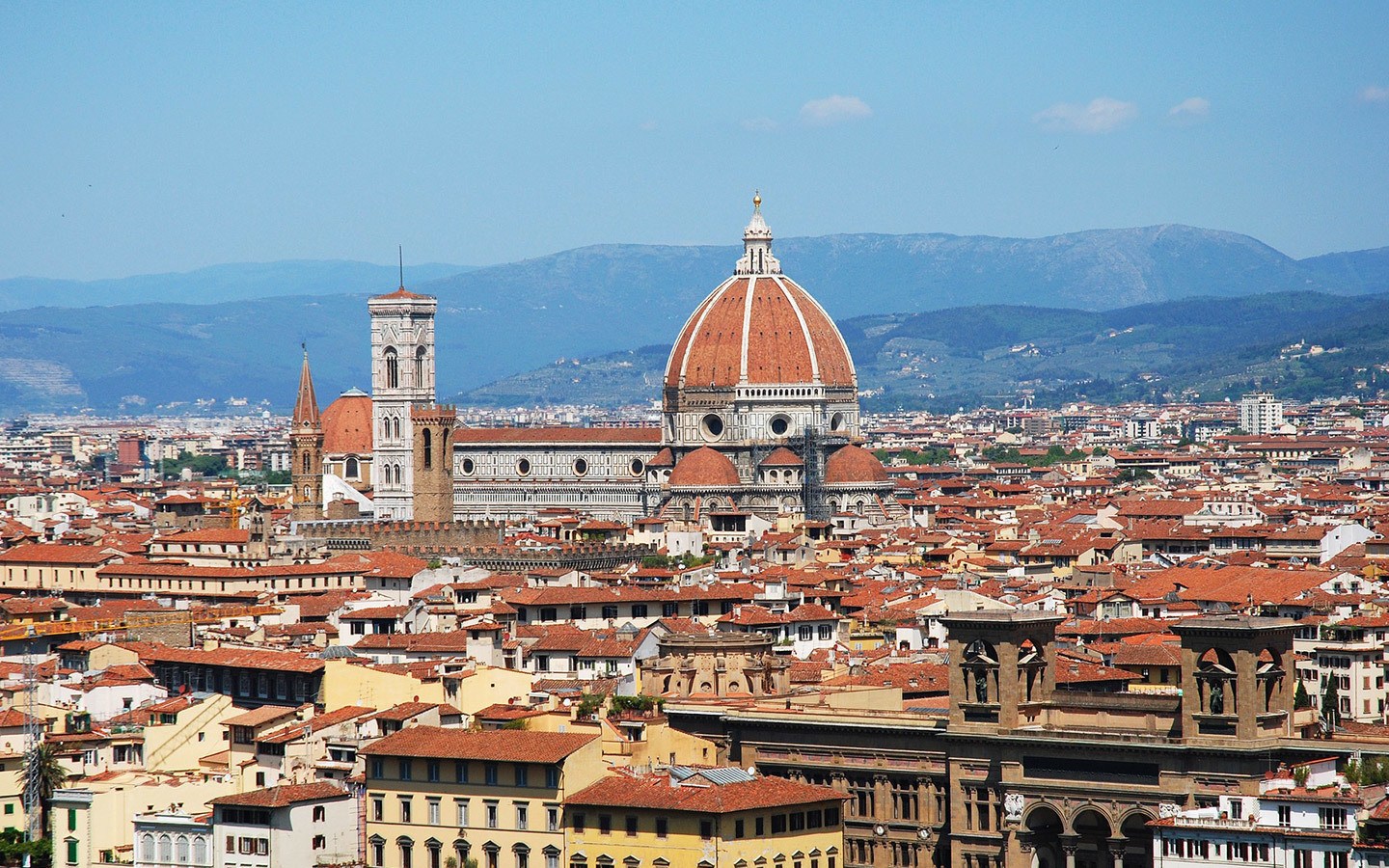 Die Skyline von Florenz