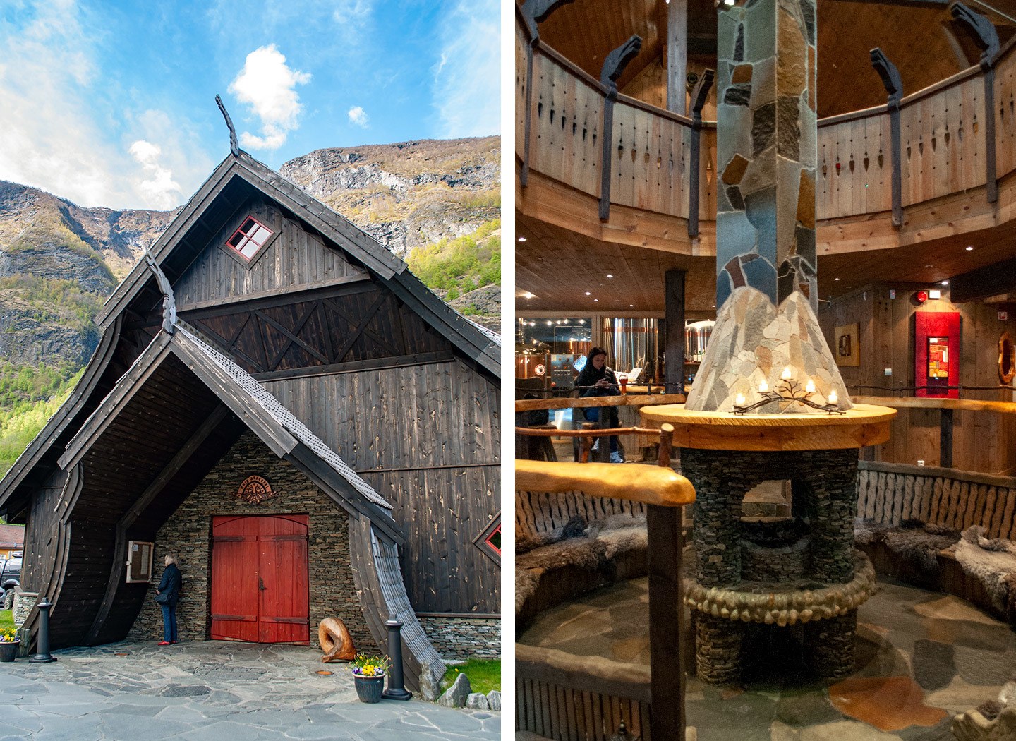 The Ægir brewery in Flam, Norway
