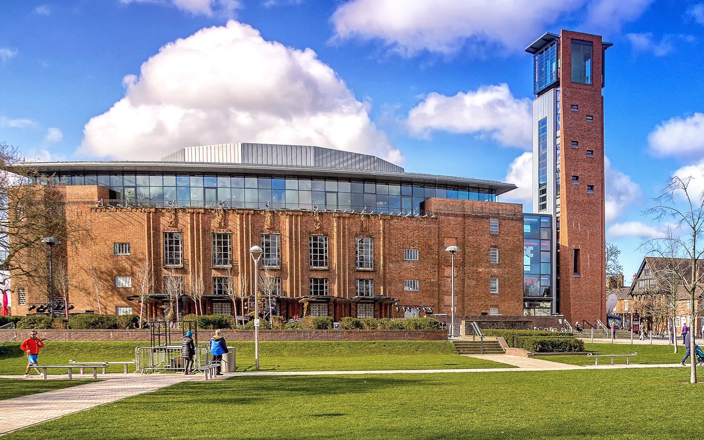 The Royal Shakespeare Company theatre in Stratford-upon-Avon, England