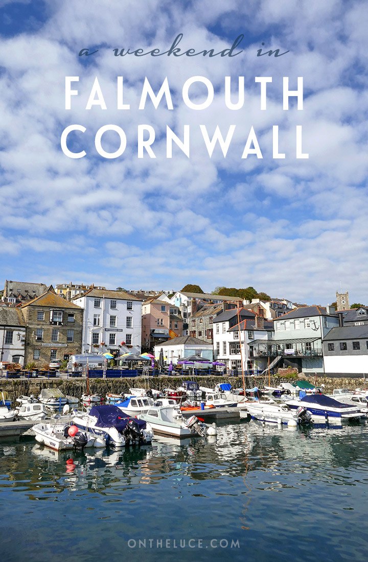 How to spend a weekend in Falmouth in Cornwall, England, with what to see, do and eat in a 48-hour itinerary featuring sandy beaches, boat trips, coast walks, historic castles and tasty local seafood | Weekend in Falmouth | Things to do in Falmouth Cornwall | Falmouth itinerary | Things to do in Cornwall