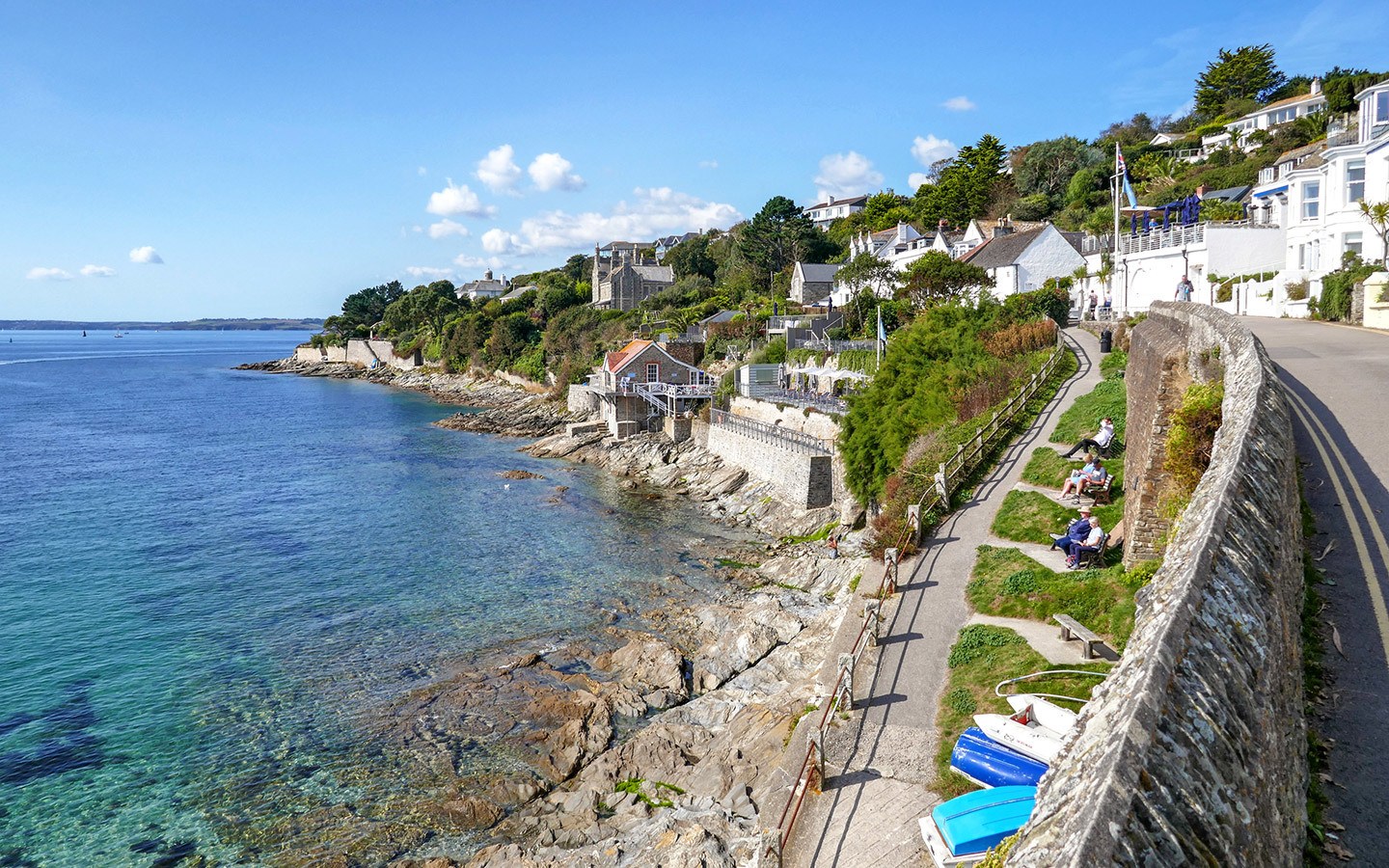 St Mawes near Falmouth in Cornwall