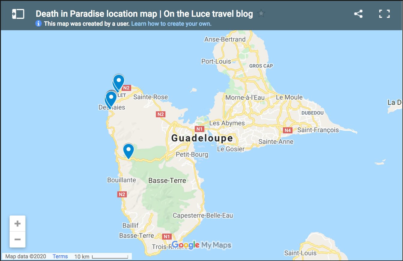 Death In Paradise Filming Locations In Guadeloupe In The Caribbean On The Luce Travel Blog