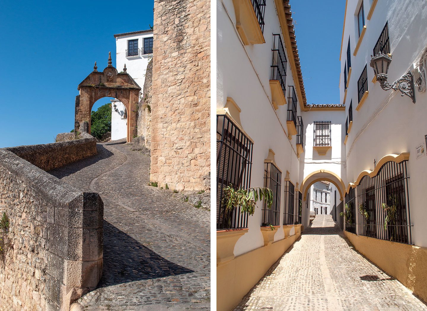 The old town of Ronda, Spain