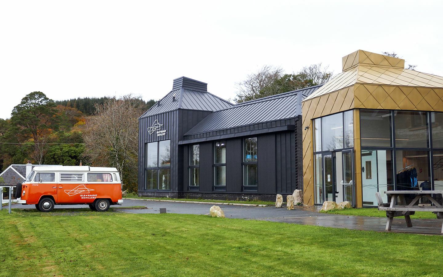 The Isle of Raasay Distillery buildings