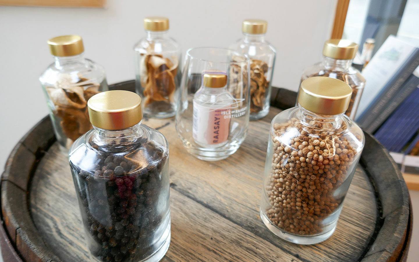 Botanicals for Raasay gin from the Isle of Raasay Distillery