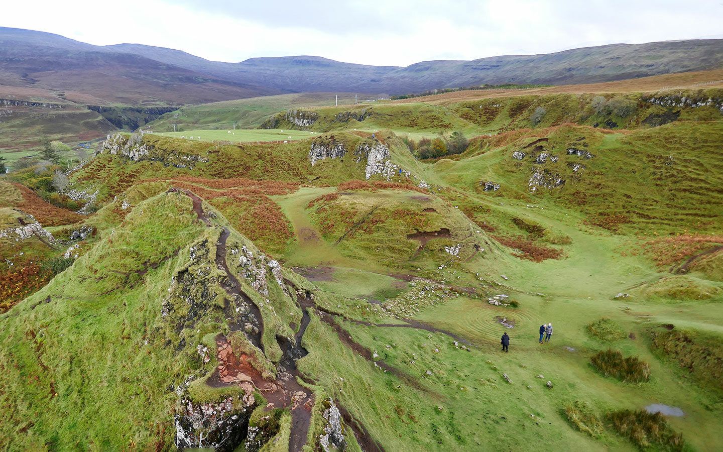 The Fairy Glen on the Isle of Skye