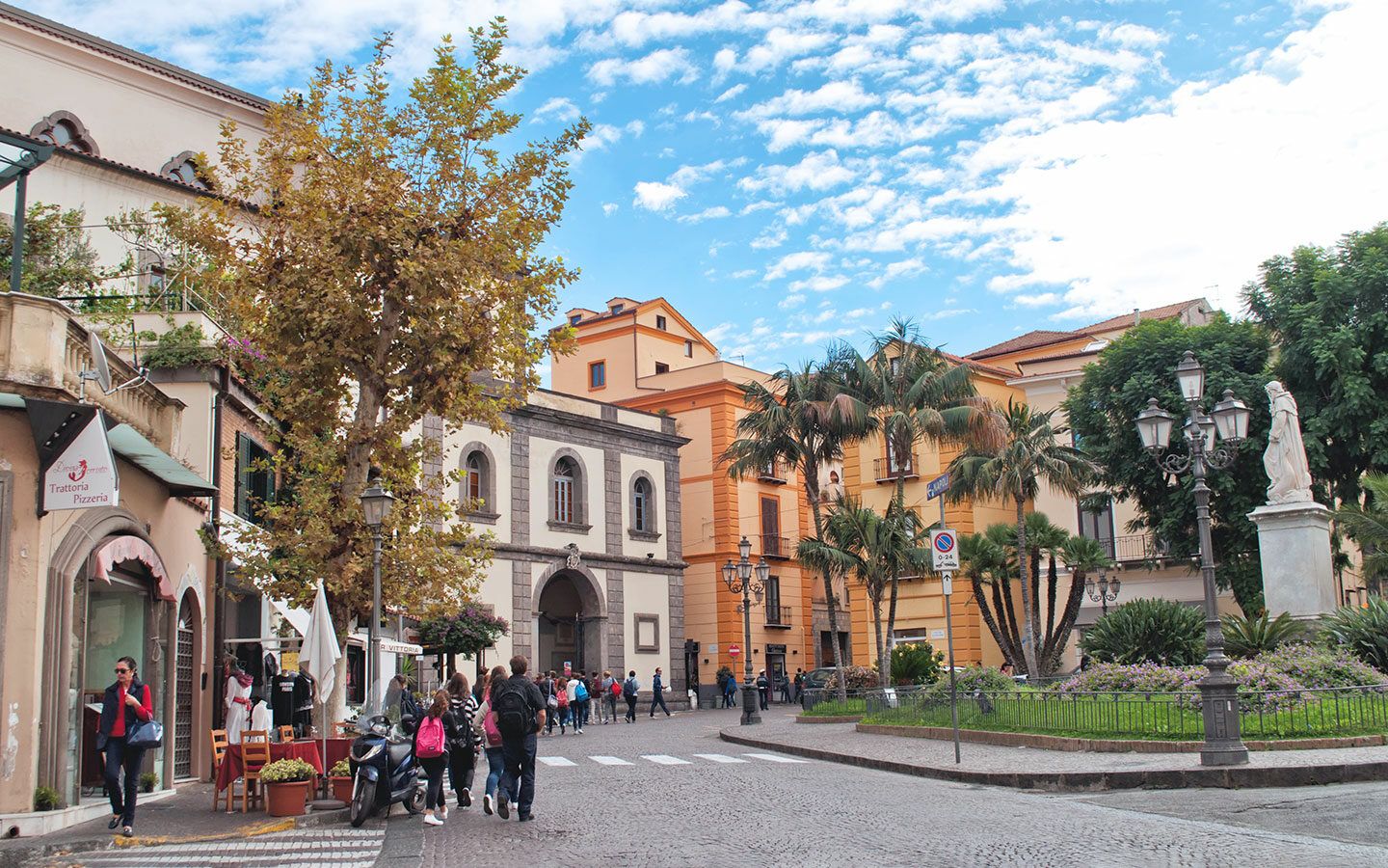 Exploring Sorrento's old town